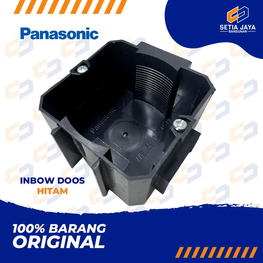 Inbow Dus / Dos / Doos Panasonic Persegi / Kotak Hitam