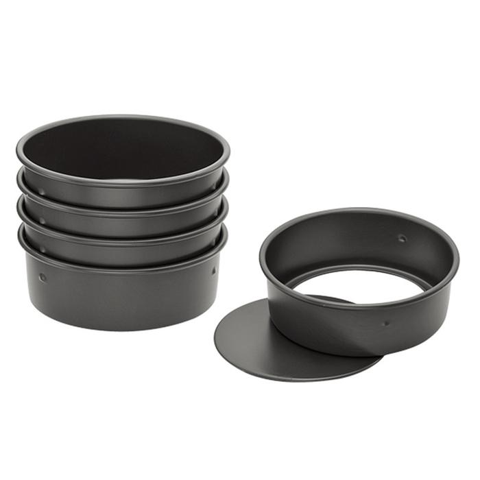 Gambar Sanneng - SN5055 Deep round embossed cake pan 9” (Hard anodized) dari Sanneng Indonesia Kota Administrasi Jakarta Barat Tokopedia