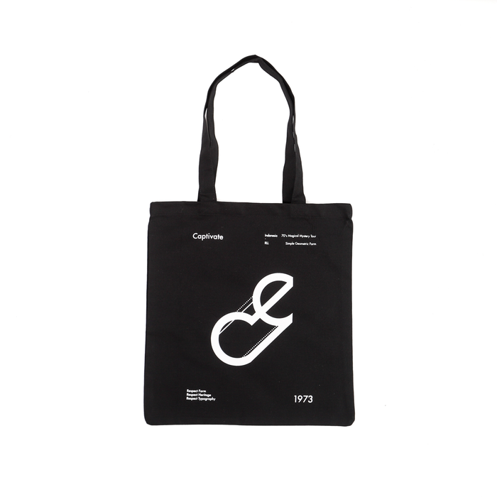 Gambar Captivate Union Artsy Totebag - Hitam dari Dyllco Official Kota Bandung 3 Tokopedia