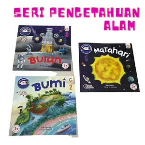 Buku pengetahuan sains anak | seri senter alam semesta