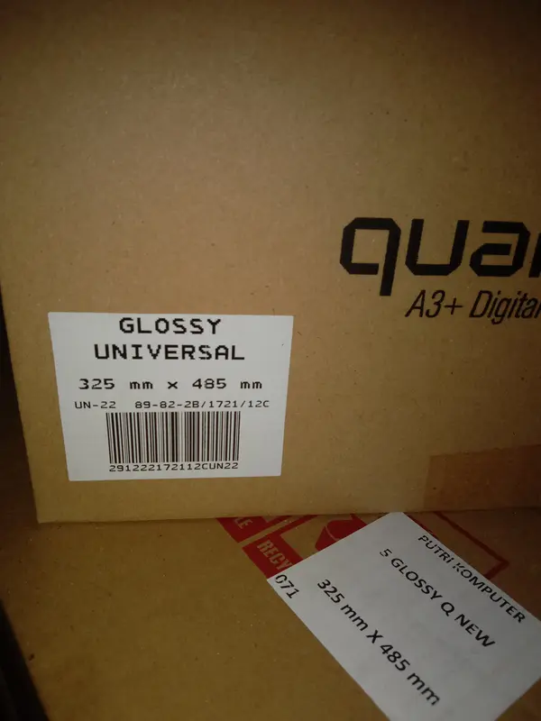 Sticker Vinyl Laser Glossy - Matte - Transparan ( Universal ) QUANTAC 0