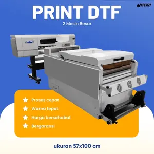 SABLON DIGITAL TRANSFER FILM DTF - CETAK PRINT FULL COLOUR CMYK 1METER