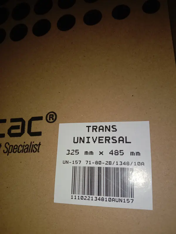 Sticker Vinyl Laser Glossy - Matte - Transparan ( Universal ) QUANTAC 1
