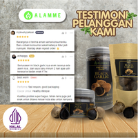 Gambar Black Garlic Bawang Hitam Tunggal Lanang Jumbo Premium Alamme 250 Gram - Black Garlic dari alamme herbal Kota Bandung 4 Tokopedia