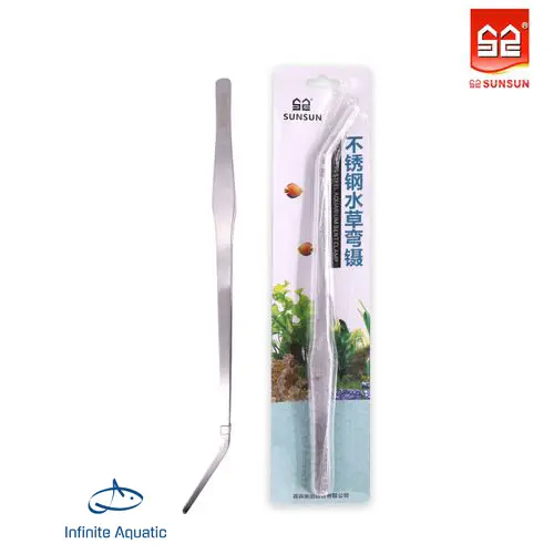 SUNSUN SC-08 Stainless Steel Aquarium Bent Clamp Penjepit Melengkung 0