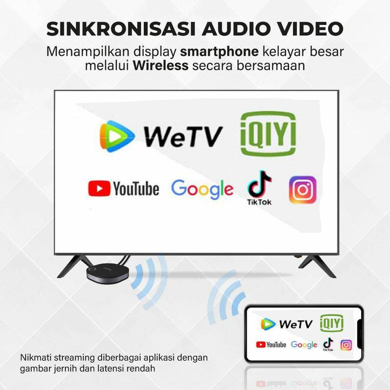 Wireless HDMI Audio Video Receiver Display TV 4K 60Hz PX WFD-4K ULTRA 4