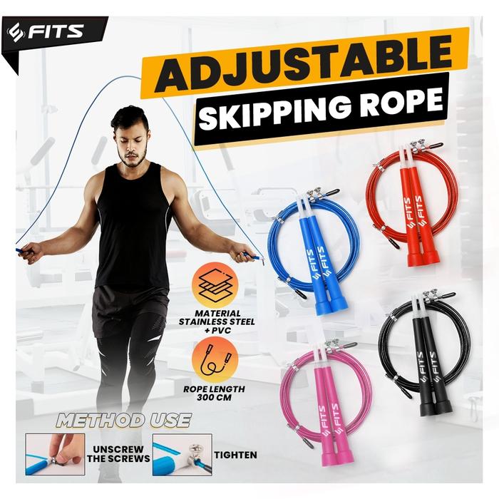 Gambar SFIDN FITS Jump Skipping Rope / Tali Skipping dari SFIDN FITS Shop Kota Tangerang Selatan Tokopedia
