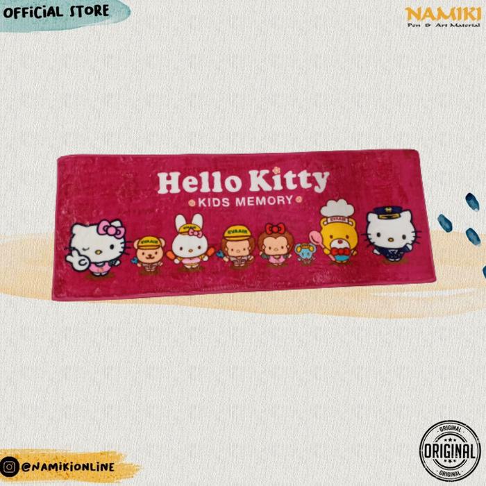 Gambar Keset Hello Kitty Panjang 120 cm Bahan Lembut Ukuran 120 cm x 45 cm Berat 500 gram Original Kids Memory - HK BIRU dari Namiki Online Kota Semarang 5 Tokopedia