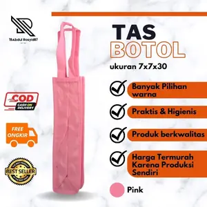 Tas Mika Botol Tebal 0.3/Tas Madu Kombinasi Mika Tebal/Tas Mika Tumbler/Tas Botol Marjan harga tertera untuk 10 pcs tas Tali