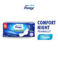 Gambar Hers Protex Pembalut Wanita Comfort Night 30 cm 20 pads x3 dari Wings Indonesia Kab. Sleman 2 Tokopedia