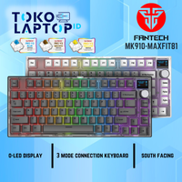 Gambar Fantech Maxfit81 MK910 Wireless 75% Mechanical Keyboard Gaming PBT - Putih, Gat Pro Blue dari TokoTeknoPro Kota Administrasi Jakarta Utara 1 Tokopedia