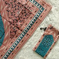 Gambar sajadah traveling pouch sejadah travel murah motif sajadah souvenir dari GROSIR MUKENA TRAVELLING Kab. Bandung 5 Tokopedia
