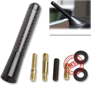 Antenna CARBON 12CM Antena Fiber Mobil Radio Baut Universal