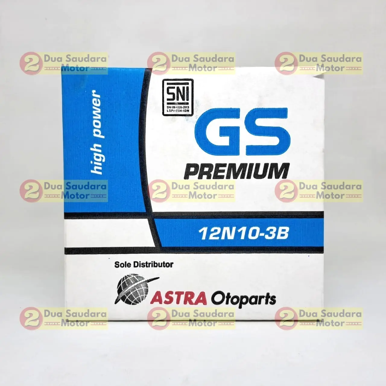 Aki Battery Accu GS Astra 12N10-3B Basah Motor Roda Tiga Viar Karya