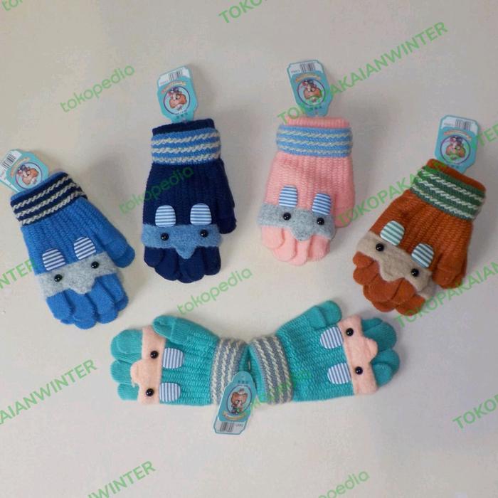 Gambar SARUNG TANGAN RAJUT WOL ANAK COWO CEWE MUSIM DINGIN C2053 dari Tokopakaianwinter Kota Administrasi Jakarta Utara Tokopedia