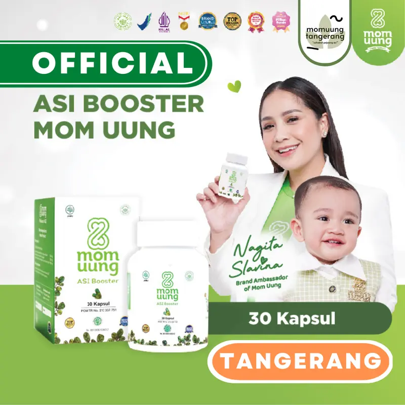 MOM UUNG ASI BOOSTER KELOR CAP MOMUUNG PIL PELANCAR ASI 30 KAPSUL 0