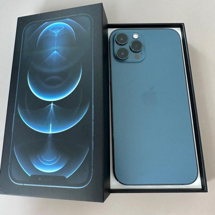 Gambar IPHONE 12 PROMAX 256 PACIFIC BLUE dari wielsbeke batam Kota Batam Tokopedia