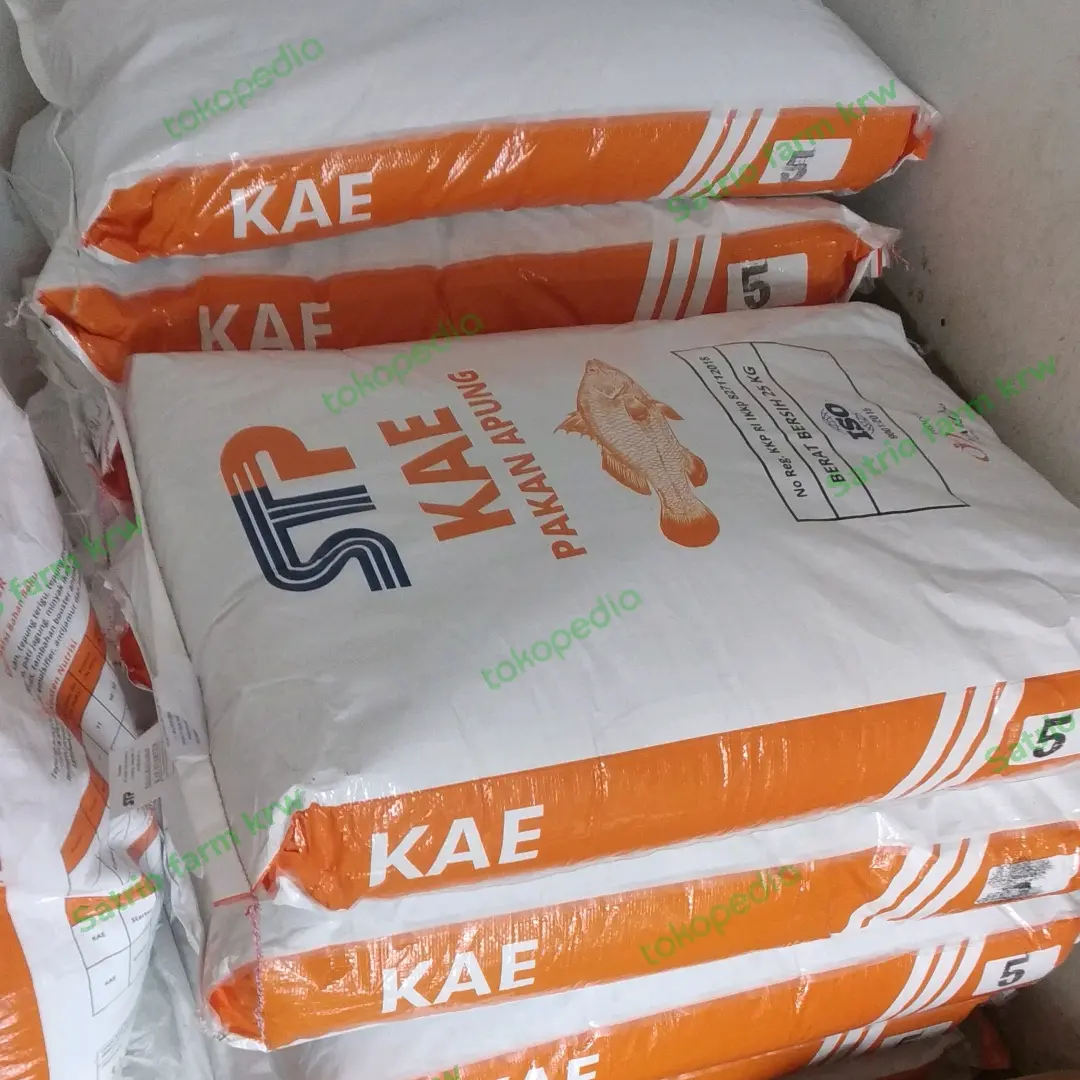 Pelet apung KAE Pelet ikan KOI pakan ikan hias kemasan 5 kg