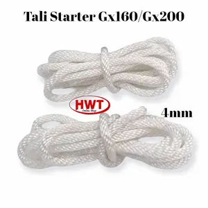 Rope Recoil Starter Tali Starter Engkol Honda Gx160 Gx200 Gx168 Genset