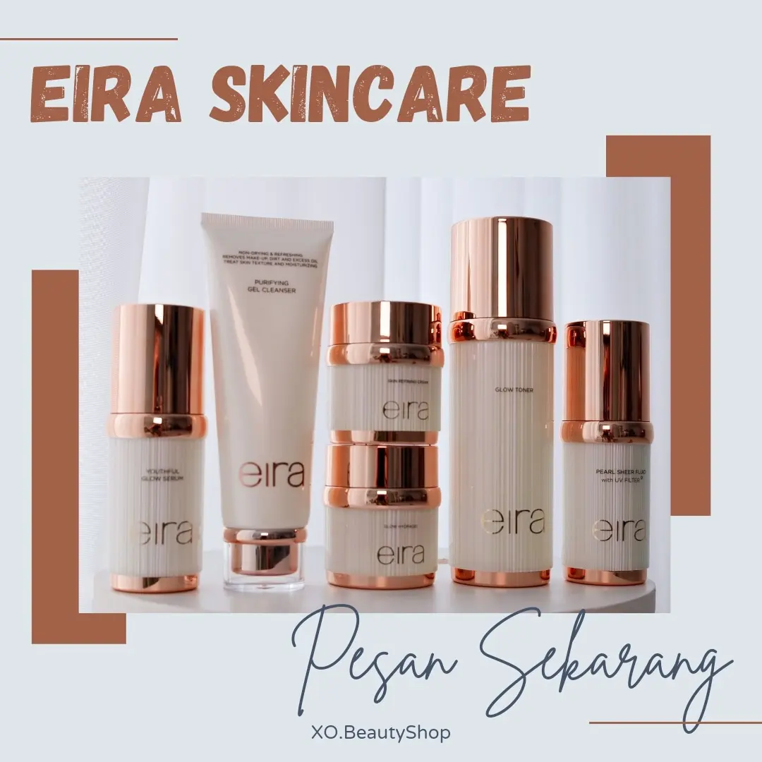 EIRA SKINCARE GLOWING PAKET KOMPLIT 6in1