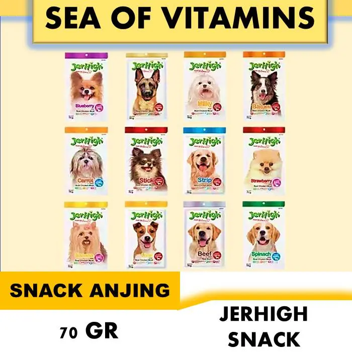 Jerhigh Dog Snack/Snack Anjing 70GR