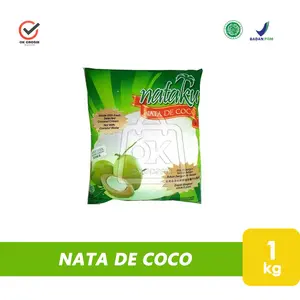 Nata De Coco NATAKU / Coconut Jelly Plain (Bag 1 kg)