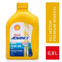 Gambar Oli Motor Shell Advance 4T AX 5 AX5 15W-40 UKURAN 0.8 LITER dari Shell Select Bandung Kota Bandung 1 Tokopedia