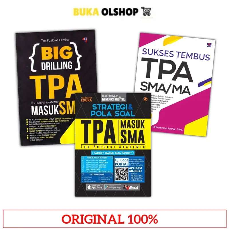 Buku TPA Masuk SMA Buku TPA SMA 0