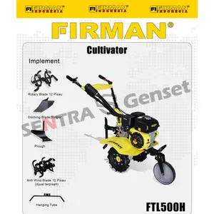 Mesin Bajak Ladang Cultivator Firman FTL500H - FTL 500 H