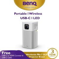 Gambar Mini Wireless Projector BenQ GV1 Portable Bluetooth Speaker USB-C HDMI dari BenQ Official Store Kota Administrasi Jakarta Barat 1 Tokopedia