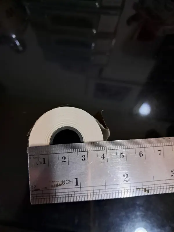 Kertas thermal paper roll 57 x 38 / 57x40 Panjang ada Tulang 1