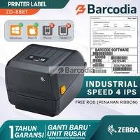 Gambar PRINTER BARCODE / LABEL ZEBRA GK888T USB - SERIAL (Cetak Label Alamat) dari Barcodia Kota Administrasi Jakarta Pusat 1 Tokopedia