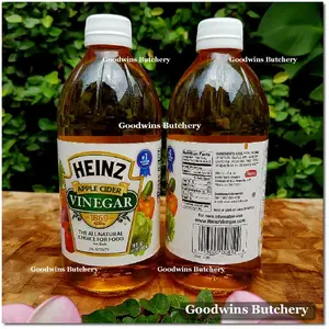Heinz APPLE CIDER VINEGAR cuka apel USA 16fl.oz 473ml