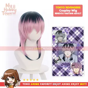 Wig Cosplay Anime Tokyo Revengers : Haitani Rindou Adult Bonten