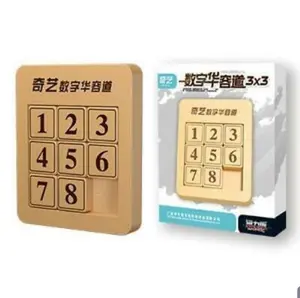 QiYi Klotski 3x3 Magnetic Board Puzzle 8 Angka QiYi Magnetic Klotski