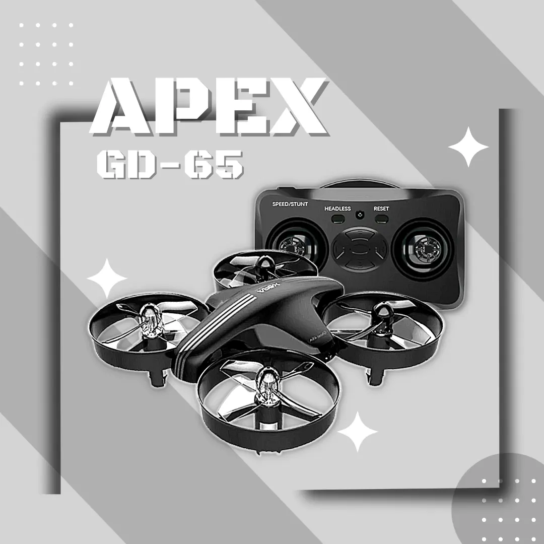 Racing Drone APEX GD-65 Mini Drone Green And Yellow Original