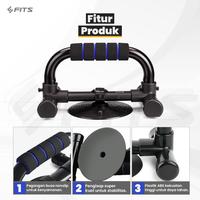 Gambar SFIDN FITS 2in1 Premium Push up Stand Bar & Sit up Stand dari Sfidn Jakarta Selatan 4 Tokopedia