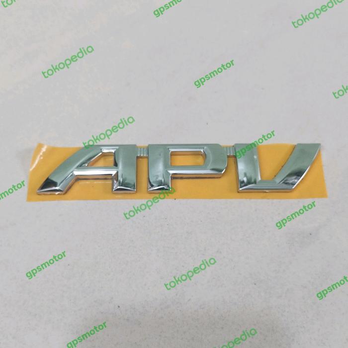 Gambar Emblem APV tulisan APV pintu bagasi original dari GPSmotor Kota Bekasi Tokopedia