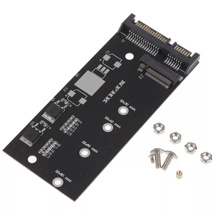 ADAPTER M2 M.2 B PLUS M NGFF SSD TO SATA KONVERTER HIGH QUALITY