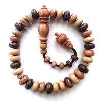 Gambar Tasbih 33 Kombinasi 3 Kayu Langka bulat roda dari INDAHCRAFT_NEW Kab. Jember 2 Tokopedia
