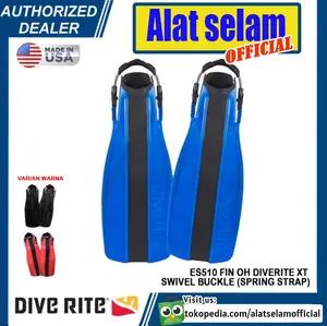 Fin Diverite Fins Scuba Dive Rite XT ES510 Diving Kaki Katak Selam