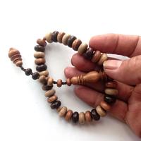 Gambar Tasbih 33 Kombinasi 3 Kayu Langka bulat roda dari INDAHCRAFT_NEW Kab. Jember 5 Tokopedia