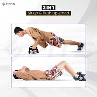 Gambar SFIDN FITS 2in1 Premium Push up Stand Bar & Sit up Stand dari Sfidn Jakarta Selatan 5 Tokopedia