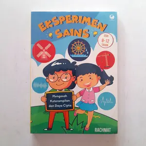 Buku Eksperimen Sains Untuk anak SD usia 8 sampai 12 tahun
