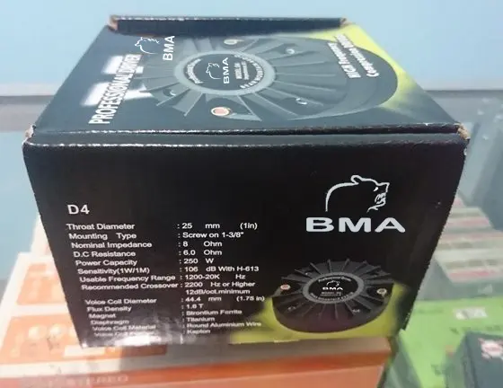 DRIVER TWEETER BMA D4 TWITER BMA D4 ORIGINAL 3