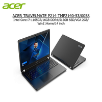 Gambar ACER Travelmate P214 TMP2140-53/0058 - i7-1165G7/16GB/512GB/2GB/Win11 dari JnJ Online Kota Administrasi Jakarta Pusat 1 Tokopedia
