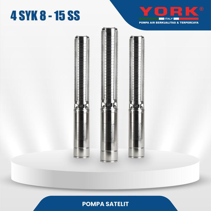 Gambar York Pompa Satelit Type 4 SYK 8 - 4SYK8-15SS dari Pompa York Official Kota Tangerang 5 Tokopedia
