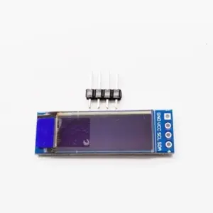 0.91 0.91" Inch inchi 128X64 OLED White Display LCD module Spesifi