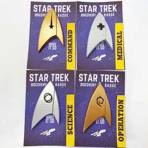 Star Trek Discovery Badges Pin Lencana
