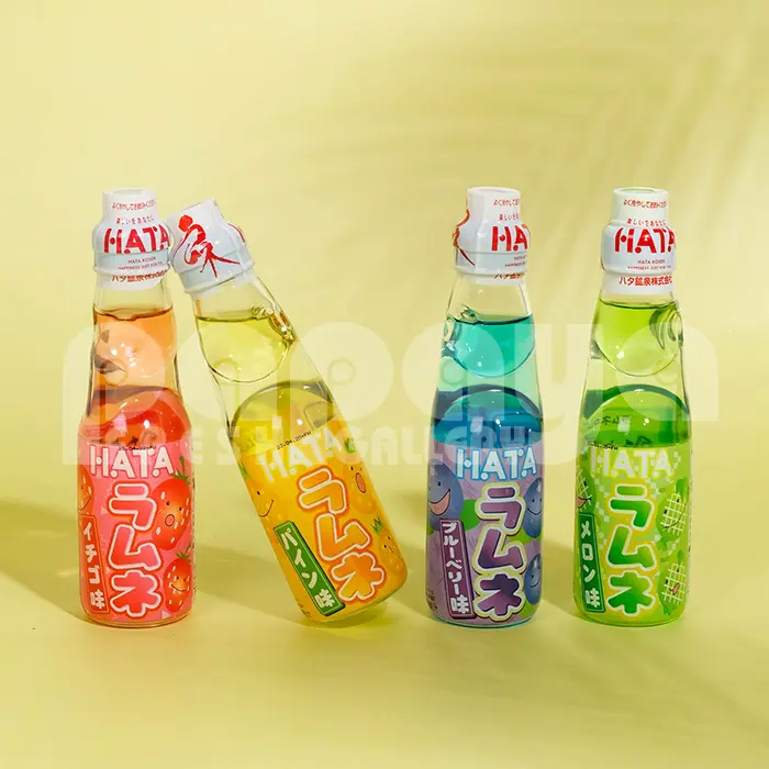 Hata Ramune / Japanese Carbonated Soft Drink 200 Ml 1